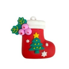 PD1030 - PINGENTE EMBORRACHADO INFANTIL NATAL