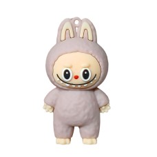 PED028 - PINGENTE EMBORRACHADO LABUBU