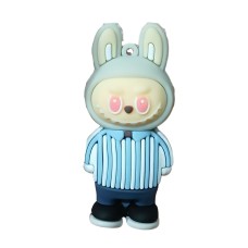PED035 - PINGENTE EMBORRACHADO LABUBU