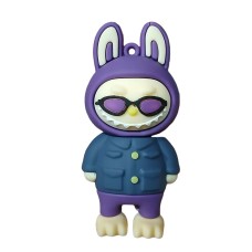 PED034 - PINGENTE EMBORRACHADO LABUBU