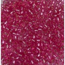 MJ0128 MIÇANGA JABLONEX 6/0 ROSA TRANSPARENTE 