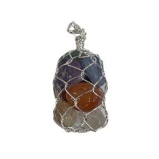 PPB0382- PINGENTES DE PEDRAS 7 CHAKRAS