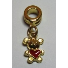 PAN0131 ENTREMEIO URSO PINGENTE DOURADO