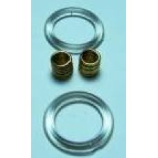 MSO001 MOLA E SILICONE PARA OCULOS TRANSPARENTE COM DOURADO