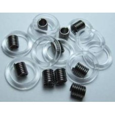MSO007 MOLA E SILICONE PARA OCULOS TRANSPARENTE COM GRAFITE